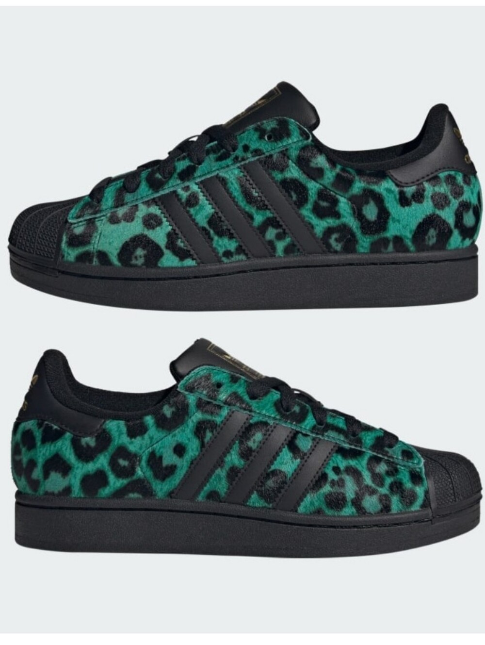 Women's adidas Originals Superstar II Tonal Leopard Print Casual Shoes